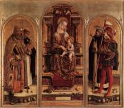 Carlo Crivelli: Triptych of Camerino - Camerino szárnyas oltárképe